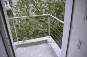 Garde-corps inox & câbles tendus