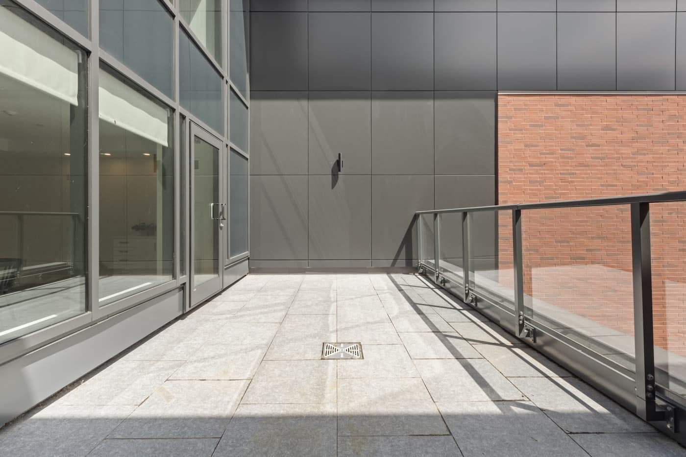 Garde-corps inox & verre